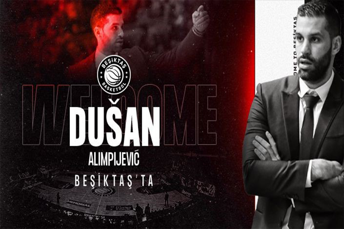Beşiktaş Erkek Basketbol Takımı, başantrenörlük görevine Dusan Alimpijevic'in getirildiğini açıkladı. 
