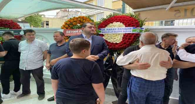 Vefat eden eski Arnavutköy Belediye Başkanı Bahtiyar Sağlam’ın cenaze namazı kılındı