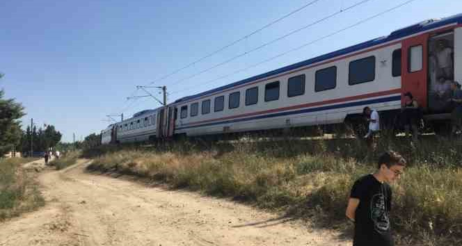 Lüleburgaz’da yolcu treni arıza yaptı