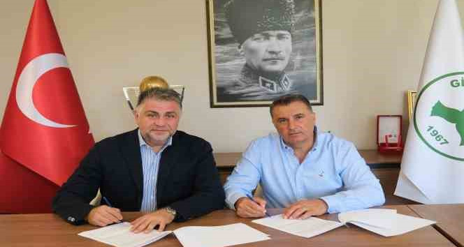 Giresunspor, Mustafa Kaplan ile resmi sözleşme imzaladı