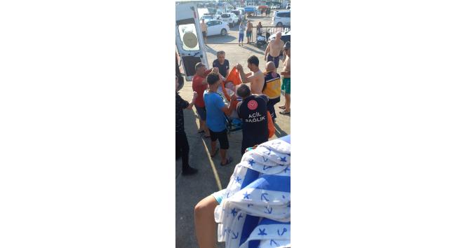 Zonguldak’ta 2 çocuk denizde boğulma tehlikesi geçirdi