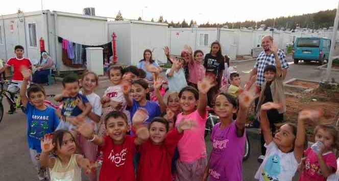 Konteyner kentteki çocukların dron sevgisi