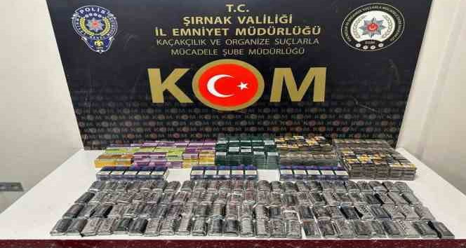 Şırnak’ta asayiş ve kaçakçılık operasyonu: 33 gözaltı