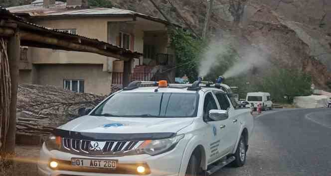 Hakkari’de sivrisinekle mücadele çalışması