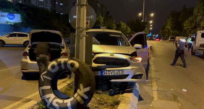 Pendikte kaza sonrası çıkan silahlı kavgada 1 kişi yaralandı