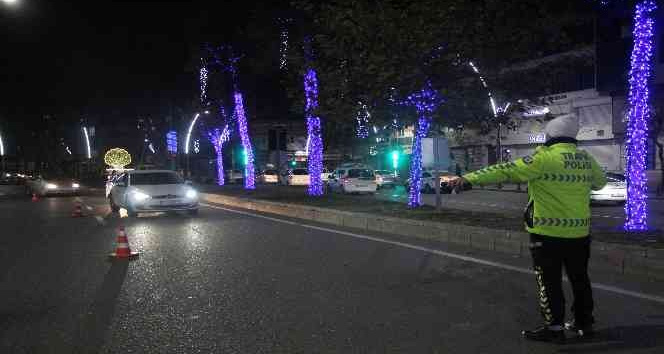 Batman’da polis ekipleri yılbaşı denetiminde