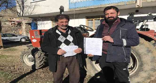 Hız göstergesi 30 kilometreyi geçmeyen traktörüyle 105 kilometre hız yapmaktan ceza yedi