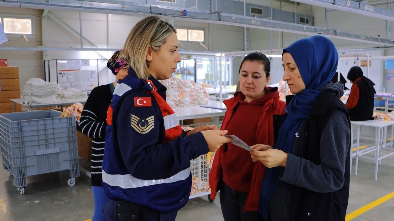 Sinop jandarmasından yeni yıl paylaşımı
