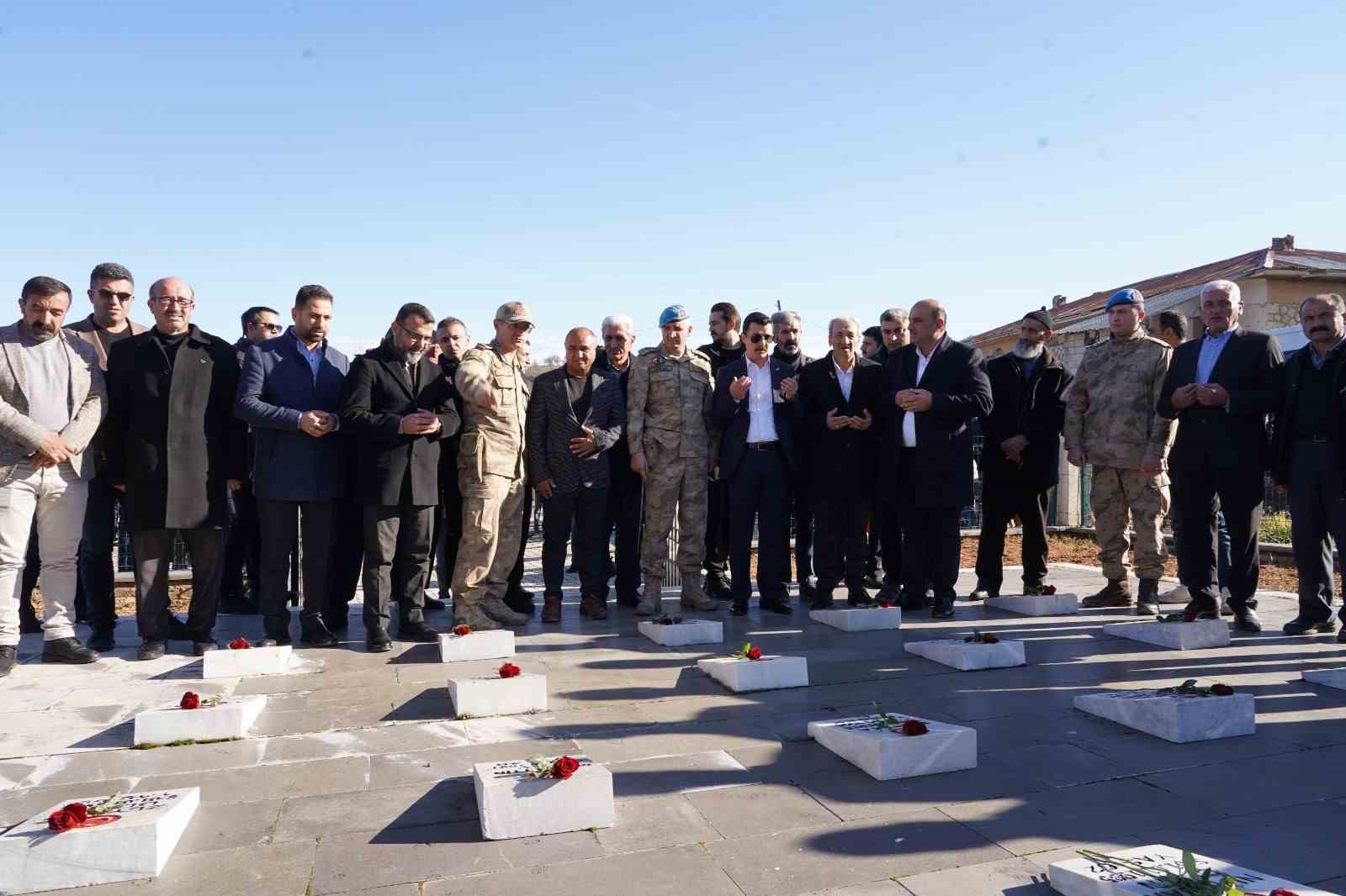 Diyarbakır’da Hamzalı şehitleri unutulmadı

