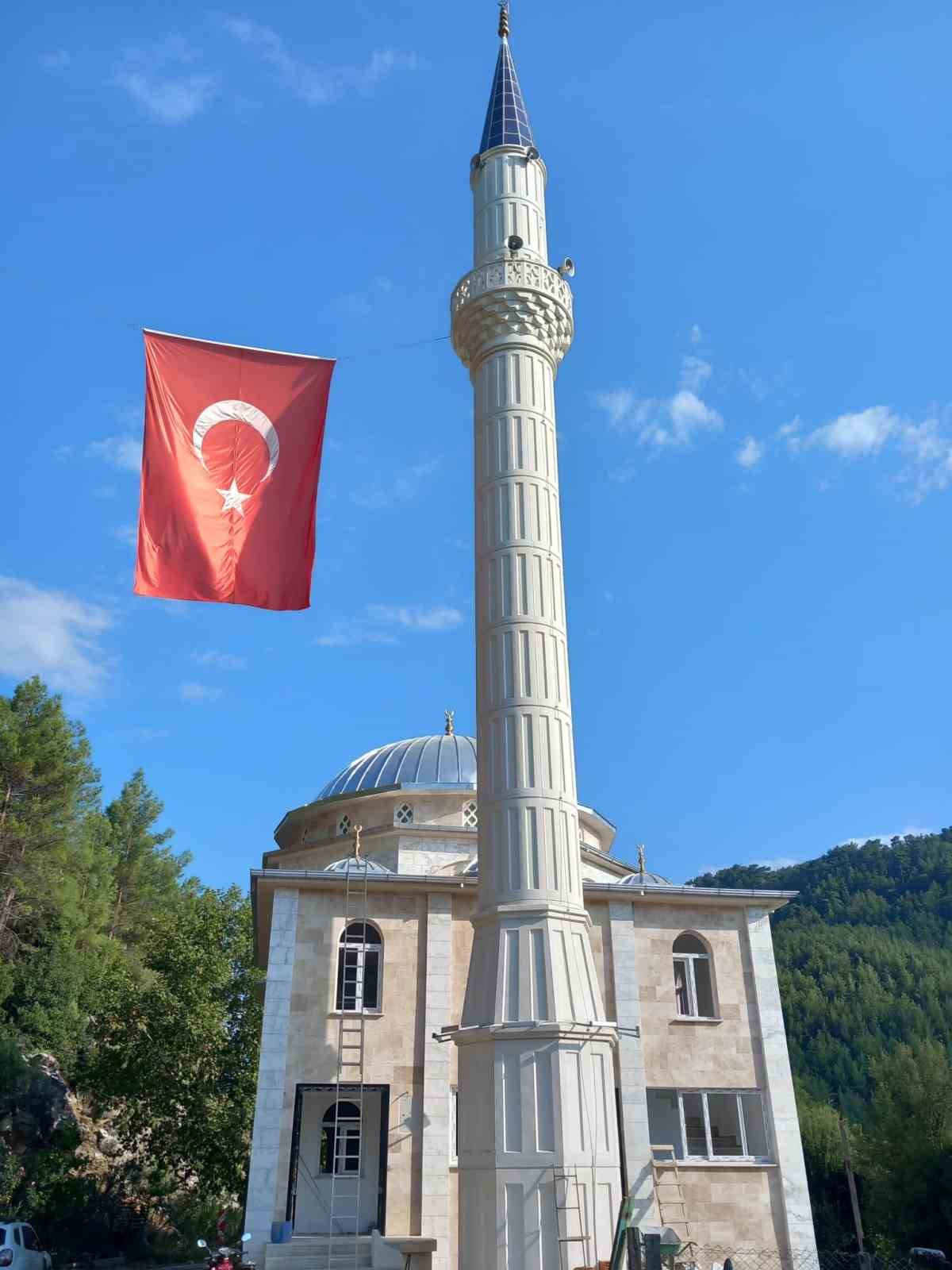 Köyceğiz Alan Camii inşaatında sona gelindi
