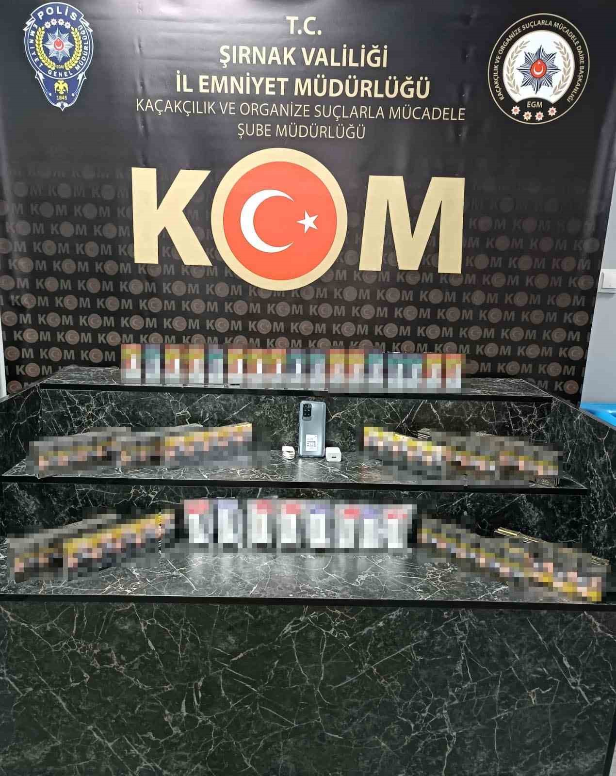 Şırnak&rsquo;ta ka&ccedil;ak&ccedil;ılık ve asayiş operasyonu: 53 g&ouml;zaltı
