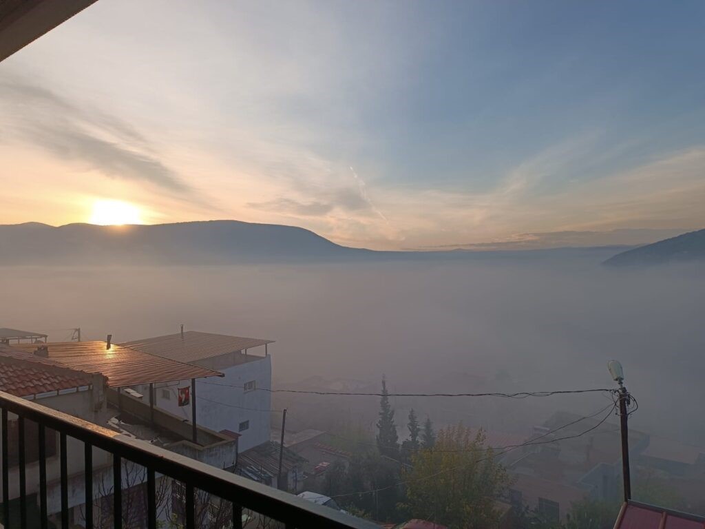 Milas’ta sis etkili oldu