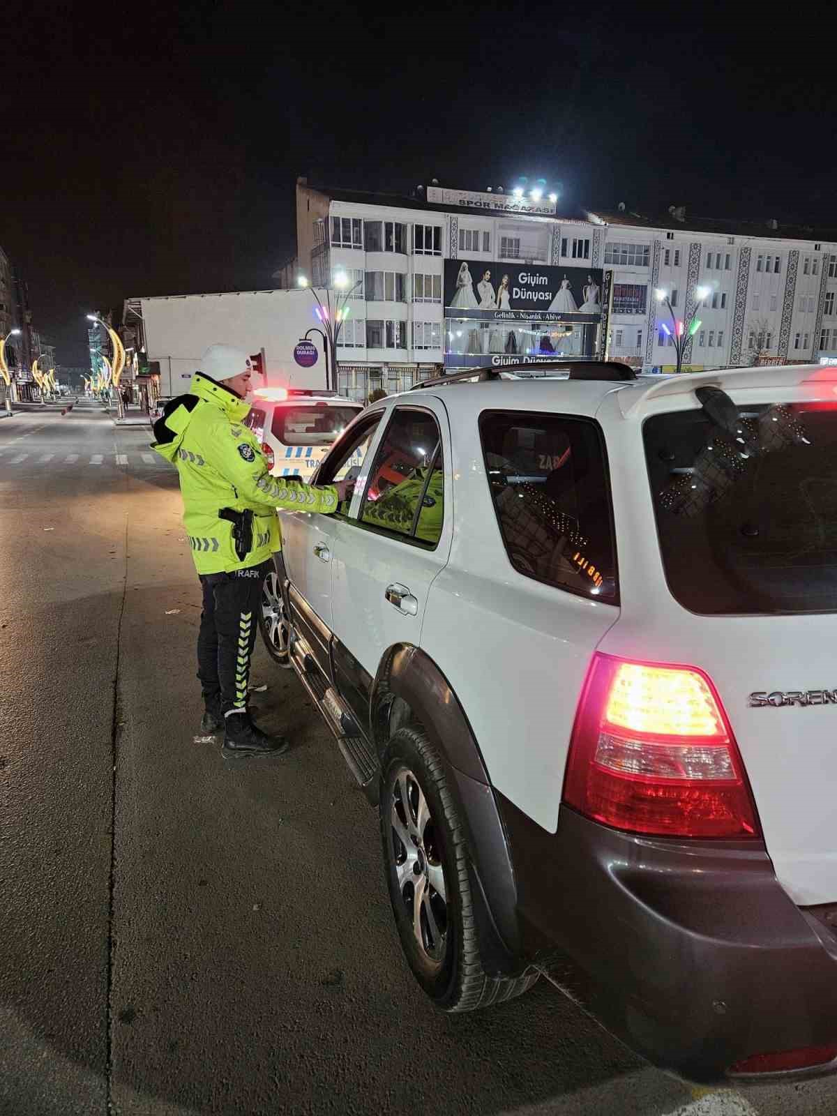 Yozgat’ta 173 araca 370 bin 225 lira ceza uyguladı