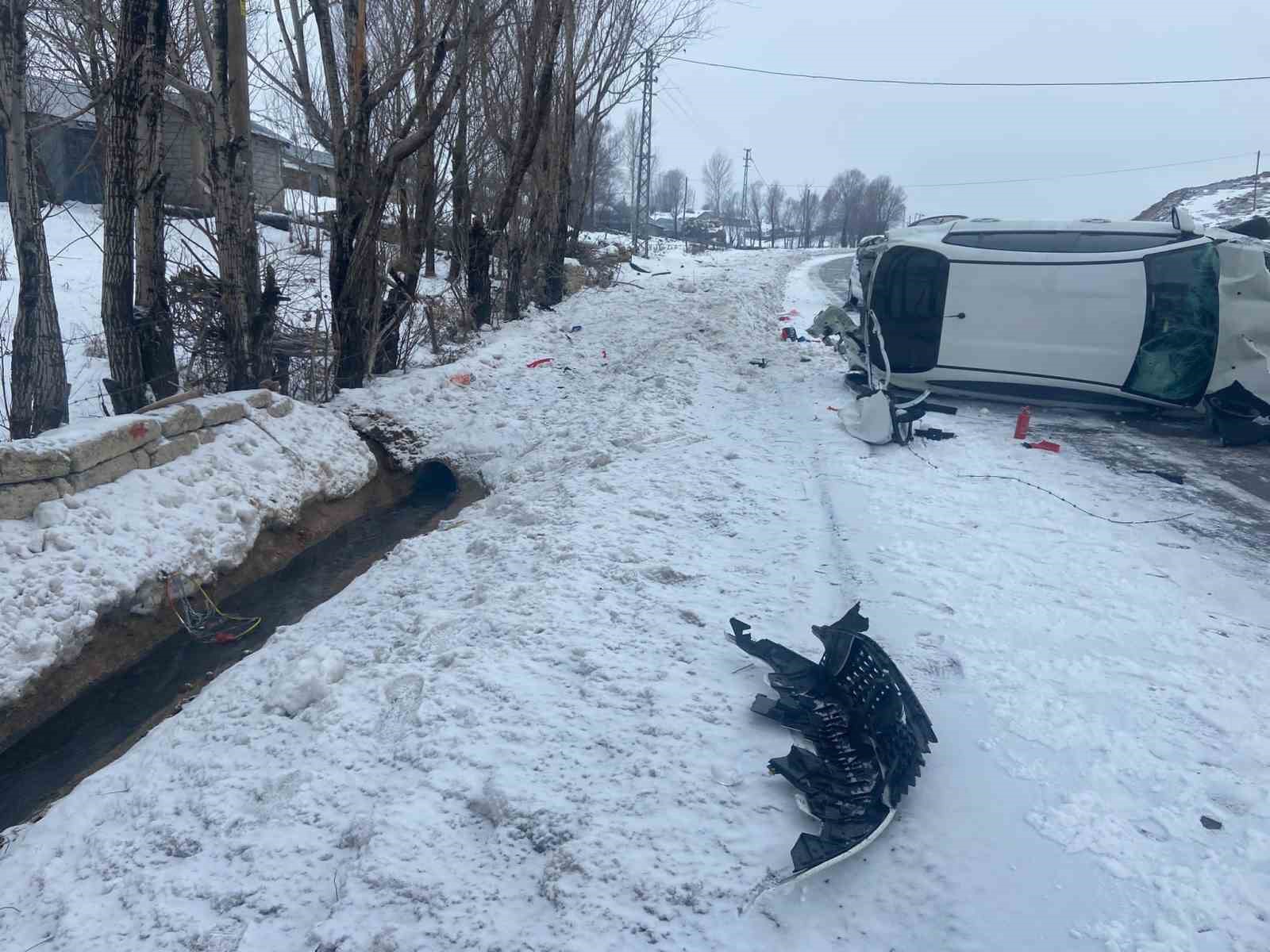 Bingöl’de kaza: 1 yaralı