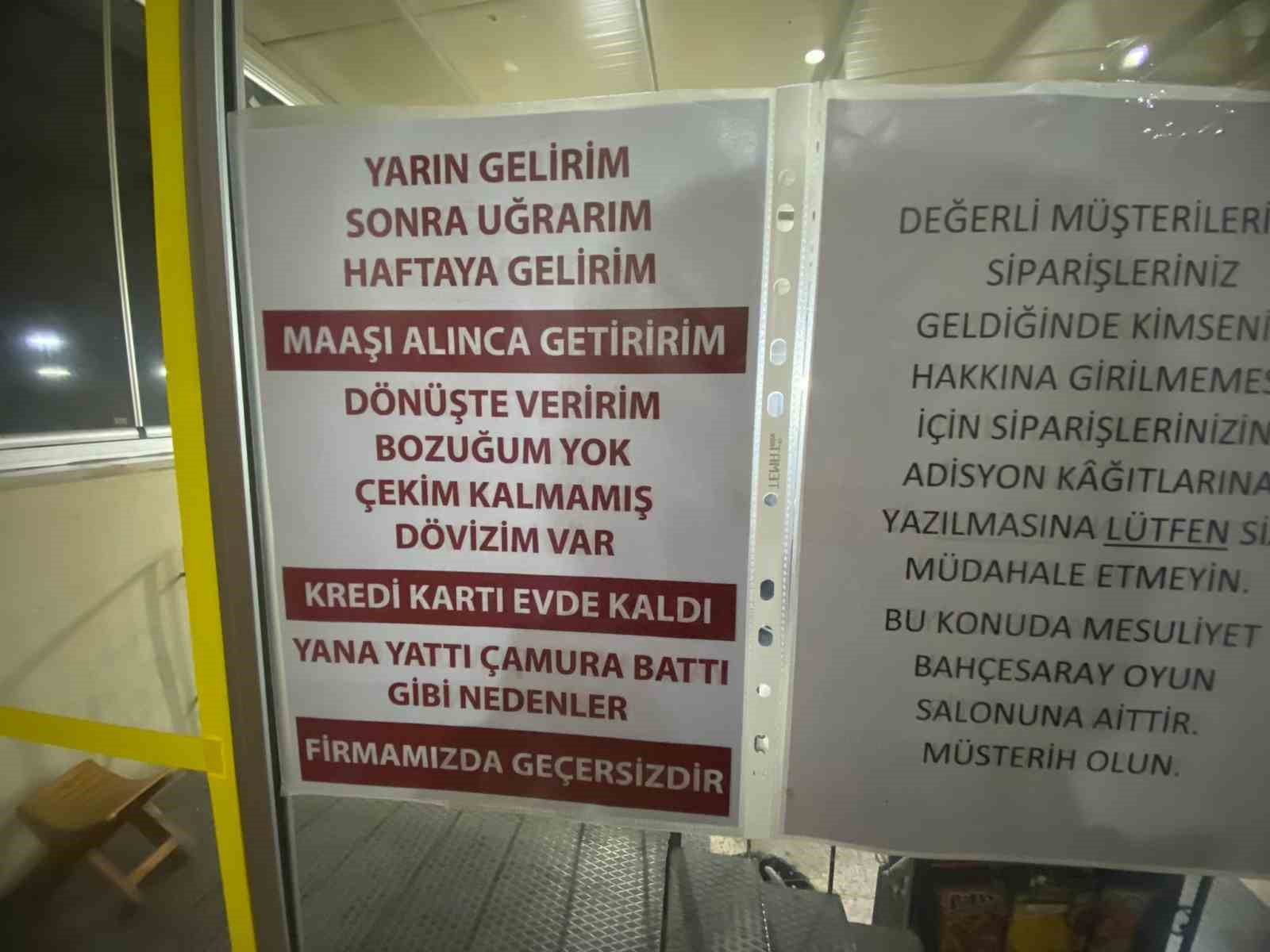 Elazığ’da veresiyeden bıkan esnaftan ilginç yazı: "’Çekim kalmamış, dövizim var’ gibi nedenler geçersizdir"