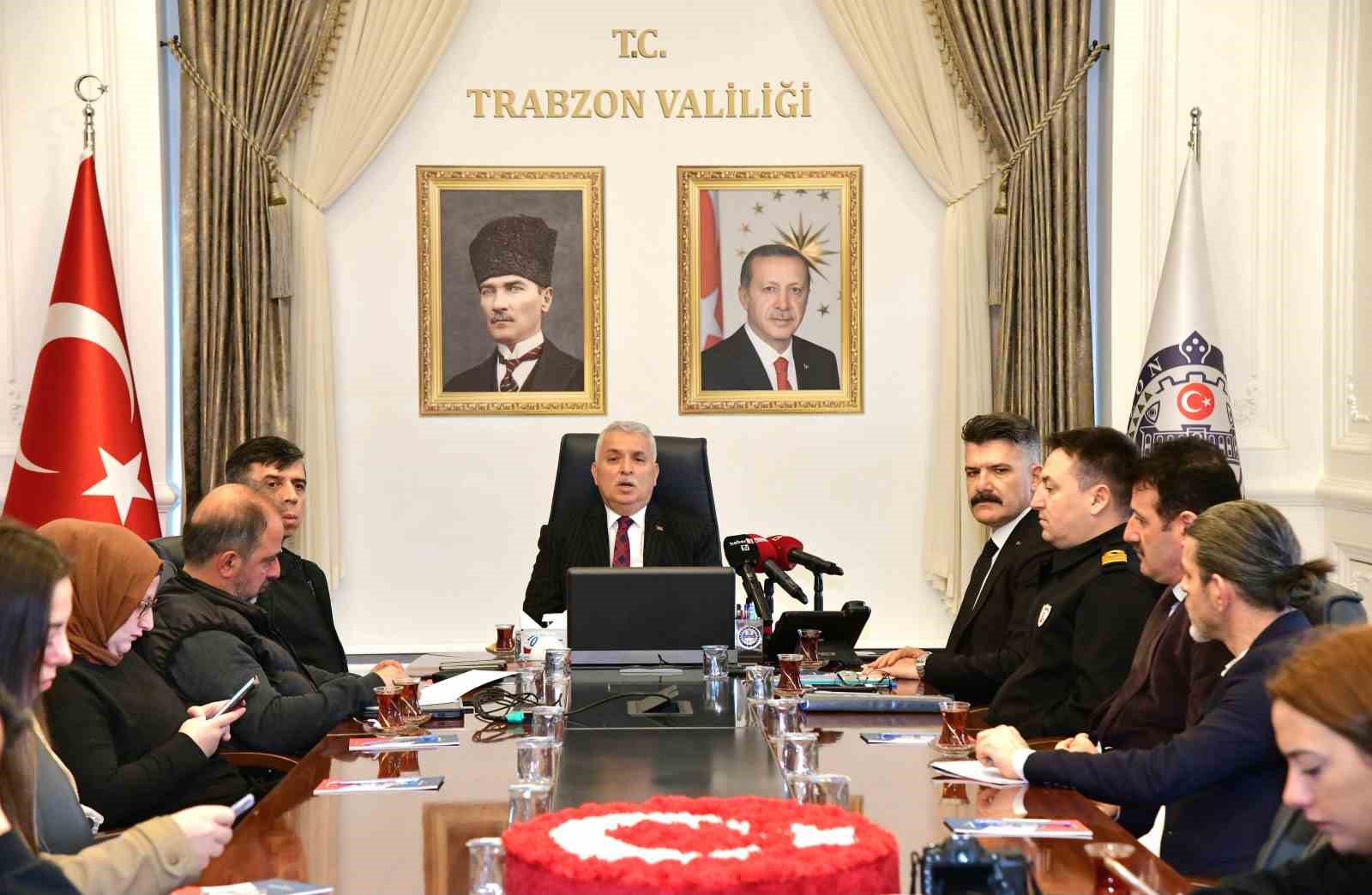 Vali Yıldırım: &ldquo;Trabzon&rsquo;da 1 yılda 27 bin 920 olay meydana geldi&rdquo;
