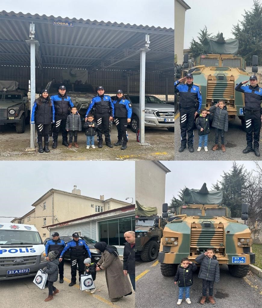 &Ccedil;ocuklar hayal etti polis yerine getirdi
