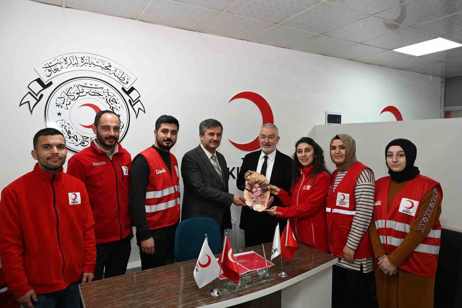 Başkan Başdeğirmen: "Türk Kızılay’ı güçlü bir altyapıya sahip"