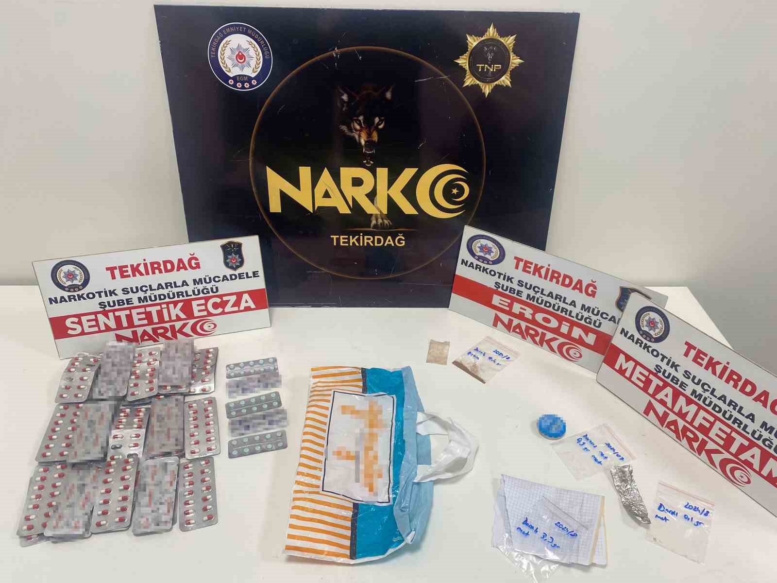 Tekirdağ&rsquo;da uyuşturucu operasyonu: 6 kişi yakalandı
