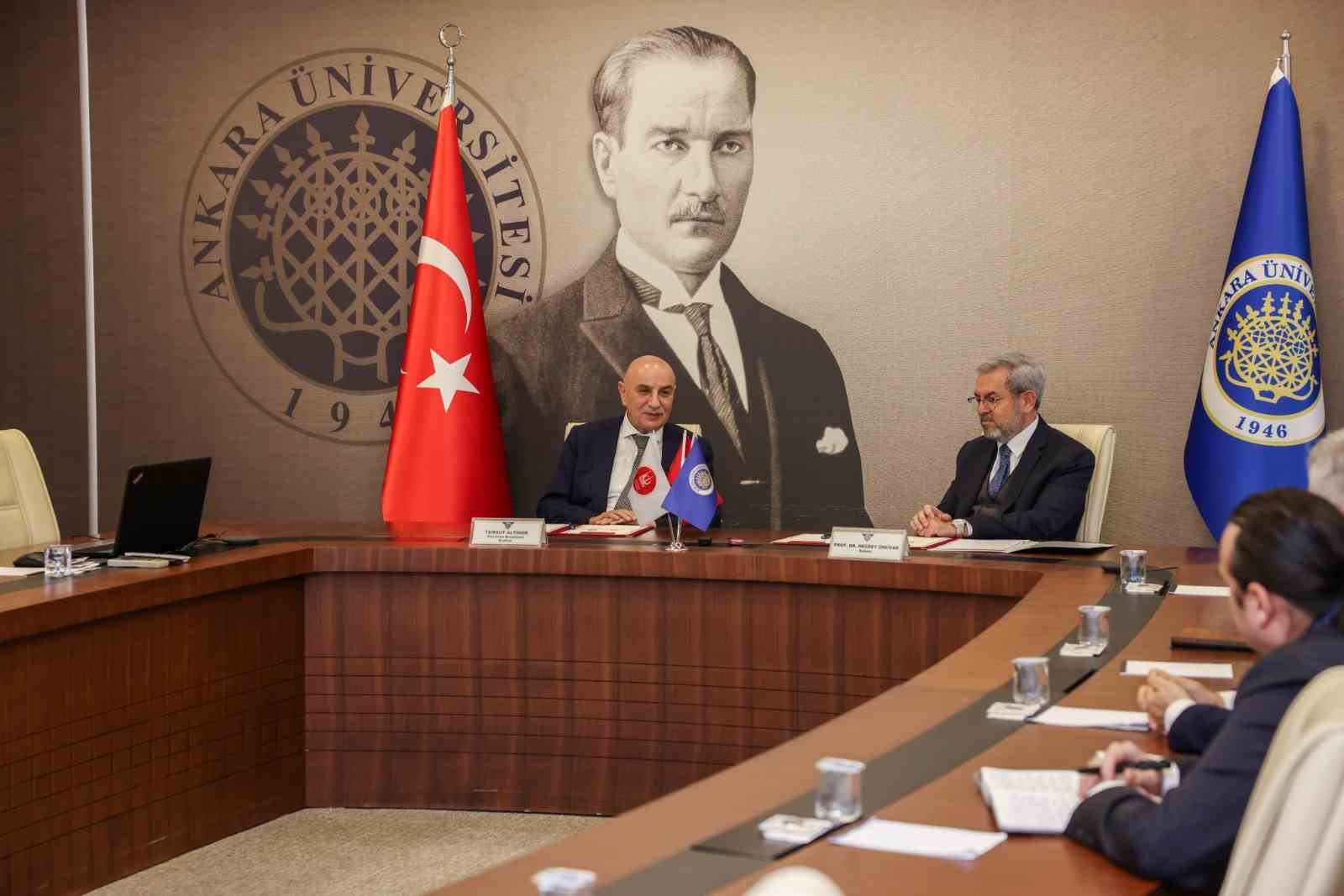 Keçiören Belediyesi ve Ankara Üniversitesi iş birliği protokolü
