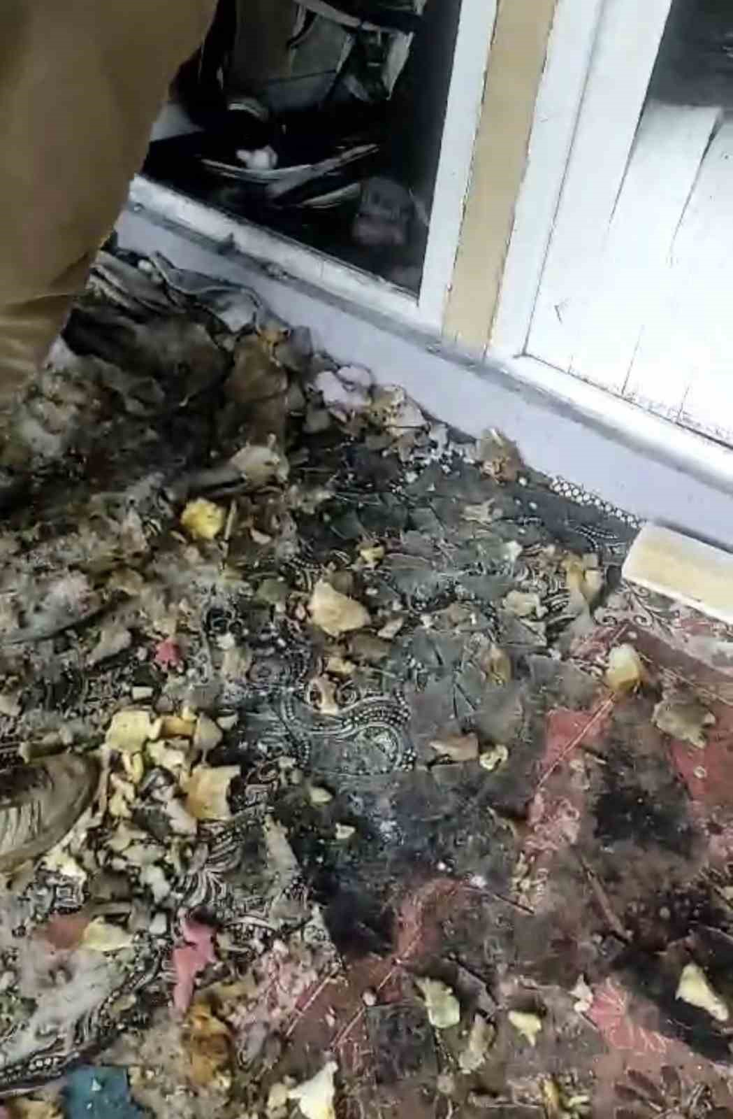Y&uuml;ksekova&rsquo;da korkutan yangın
