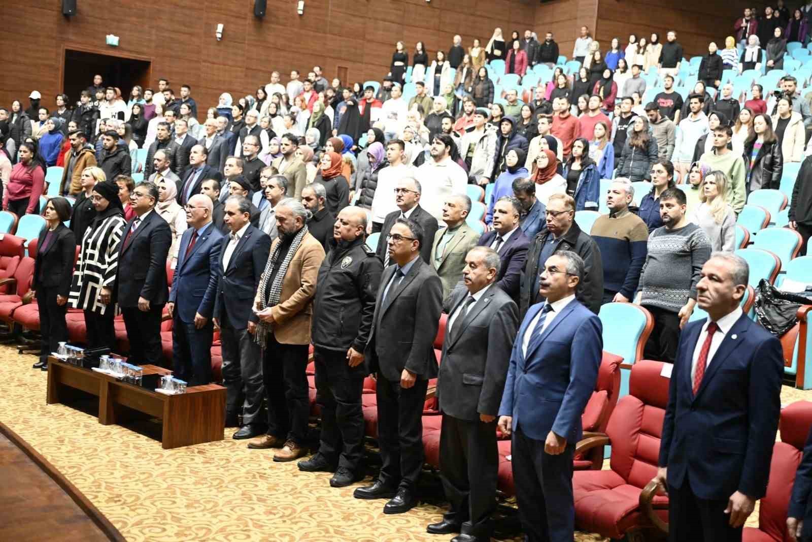 Uşak Üniversitesinde “Filistin Davamız ve Kudüs”  Konuşuldu