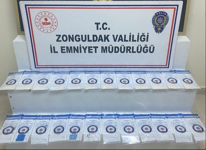 Zonguldak’ta uyuşturucu operasyonu