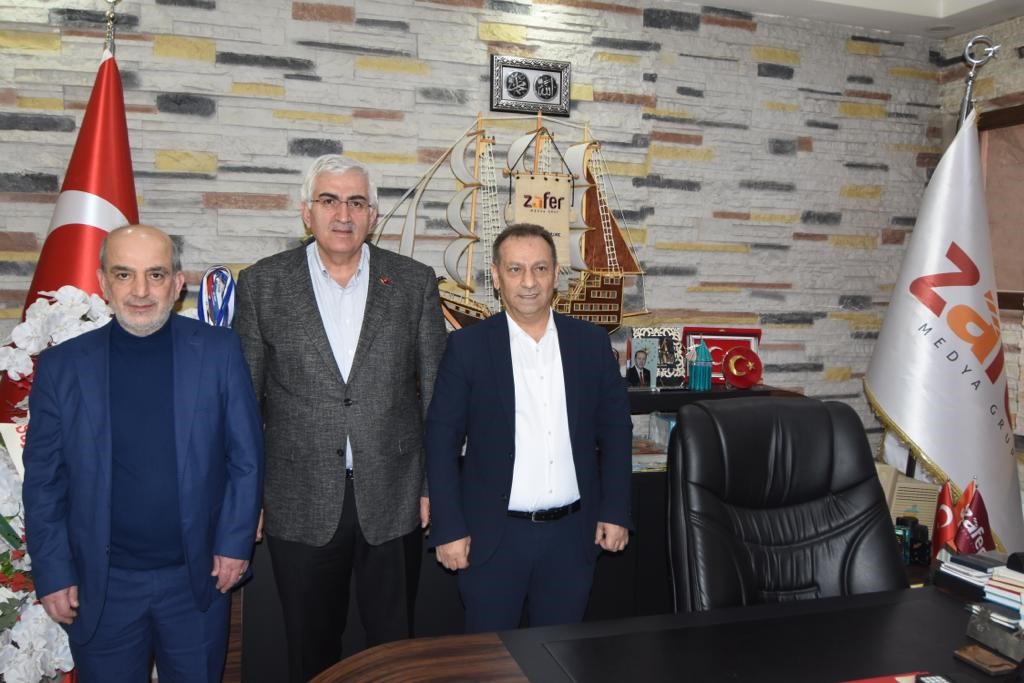 AK Parti Erzurum Milletvekili &Ouml;z, Zafer medya grubu ziyaret etti
