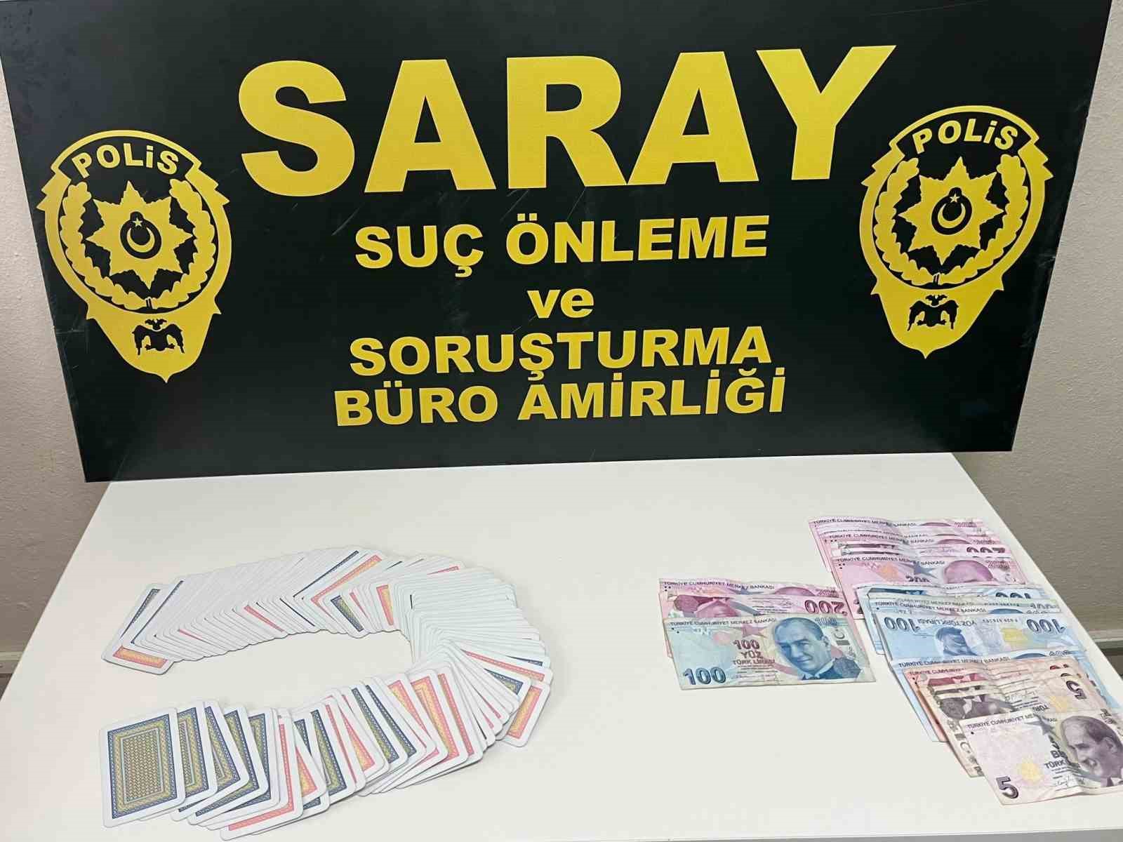 Tekirdağ’da kumar oynayanlar suçüstü yakalandı