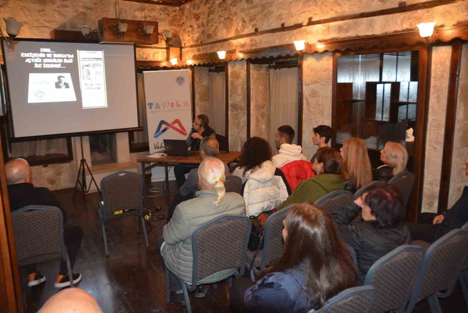 Mersin’de ’Tarih, Kültür ve Sanat Sohbeti’ etkinliği düzenlendi
