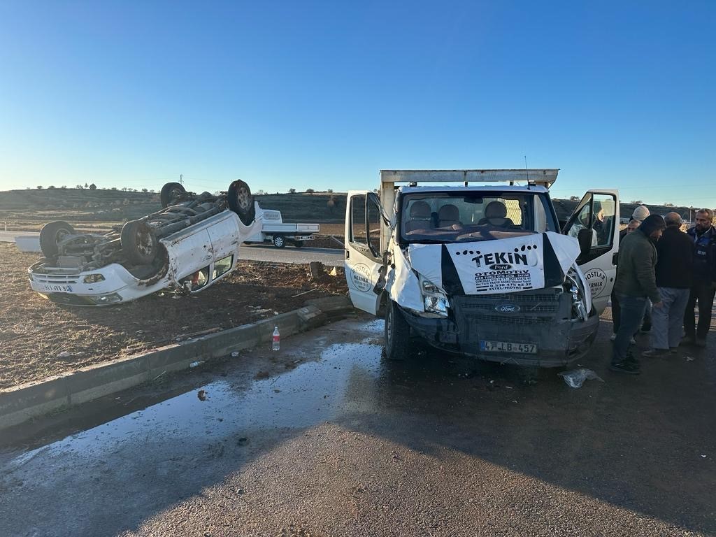 Midyat’ta trafik kazası: 4 yaralı