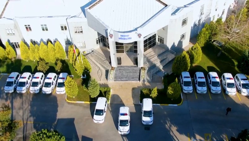 Denizli Emniyet Müdürlüğünde 13 yeni araç hizmete sunuldu