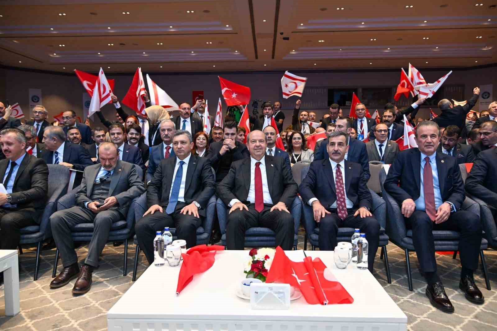 KKTC Cumhurbaşkanı Tatar:" Doğu Akdeniz’de bağımsız bir Türk devleti olan KKTC, anavatanıyla uyum içerisinde"

