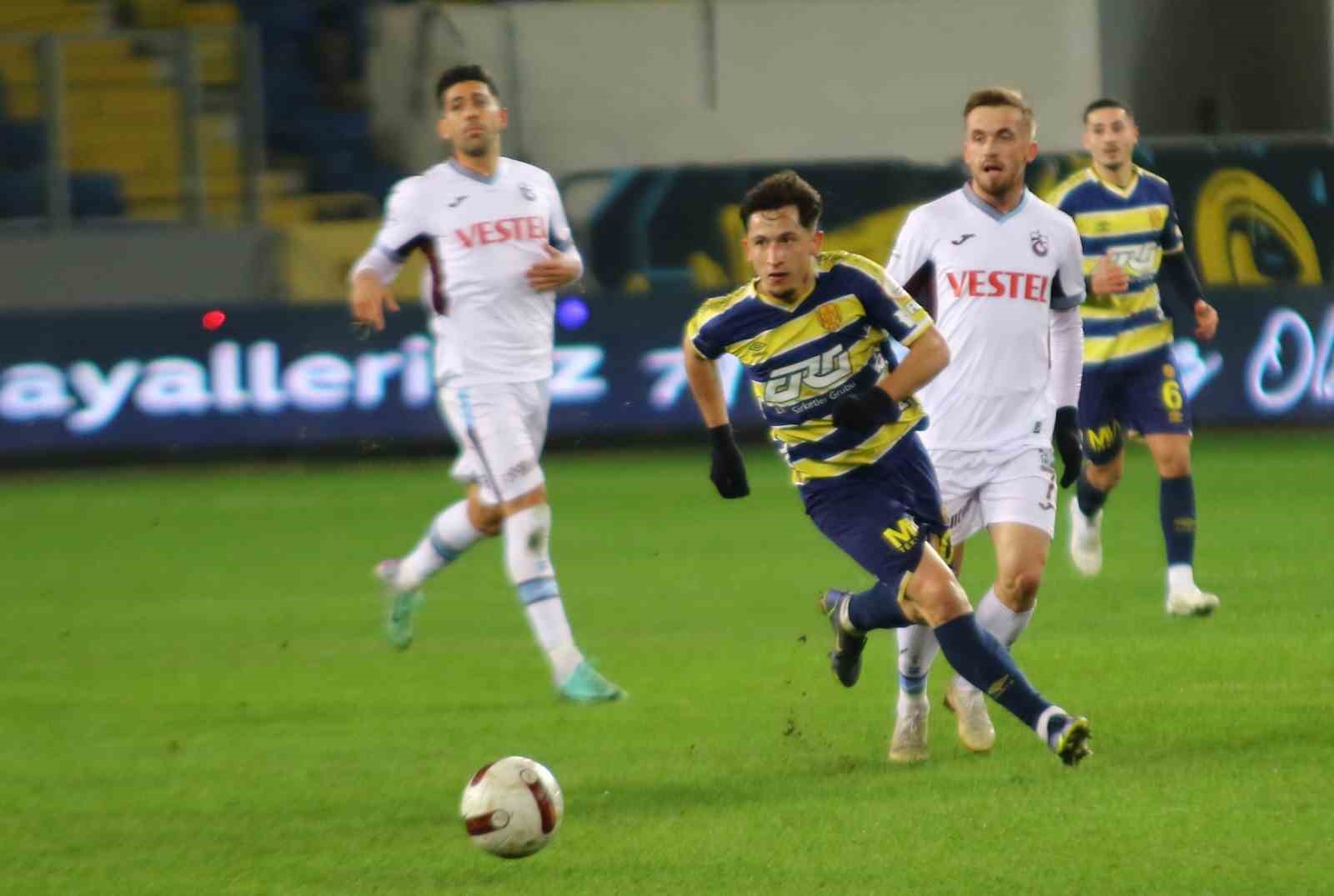Trendyol Süper Lig: MKE Ankaragücü: 0 - Trabzonspor: 1 (Maç sonucu)