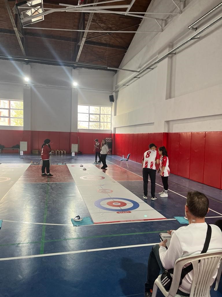 Pazarlar Spor Lisesinin Floor Curling il finallerinde büyük başarısı
