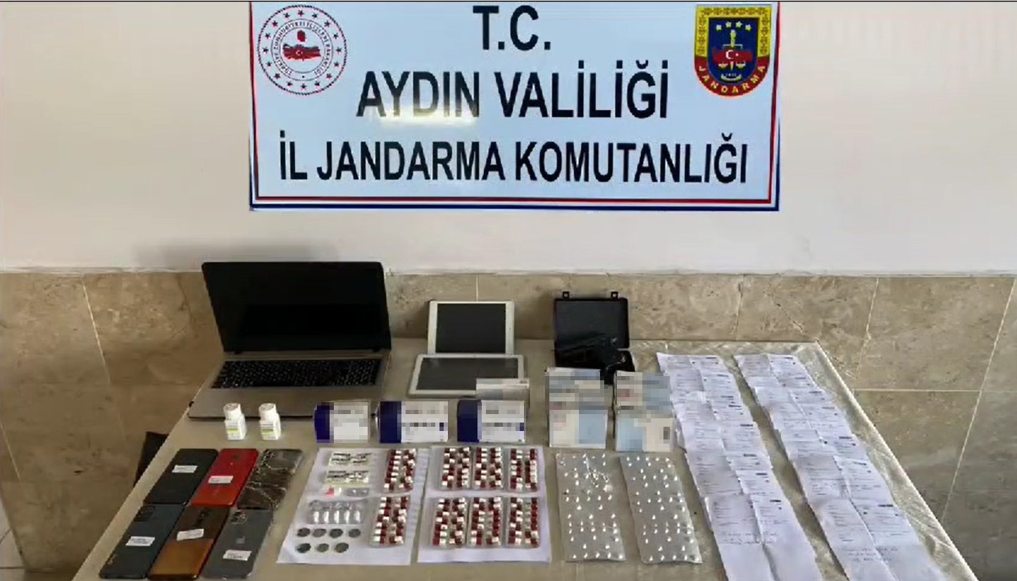 Aydın’da ’yeşil reçeteli ilaç’ operasyonunda 8 kişi tutuklandı
