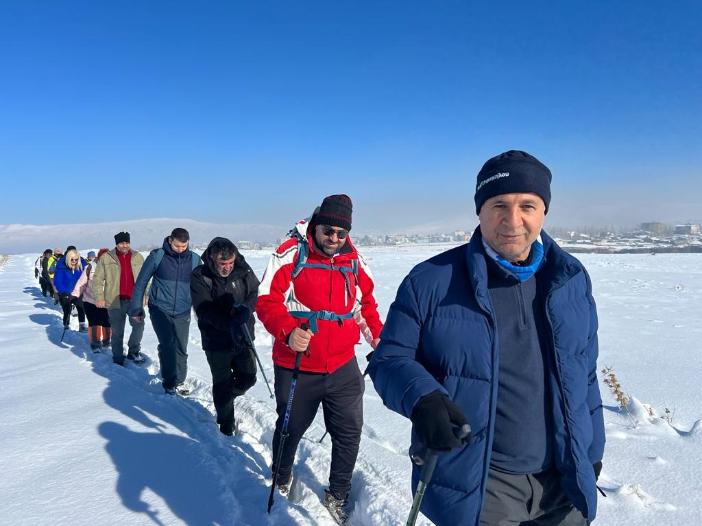 Murat Kanyonunda küresel ısınmaya farkındalık yürüyüşü
