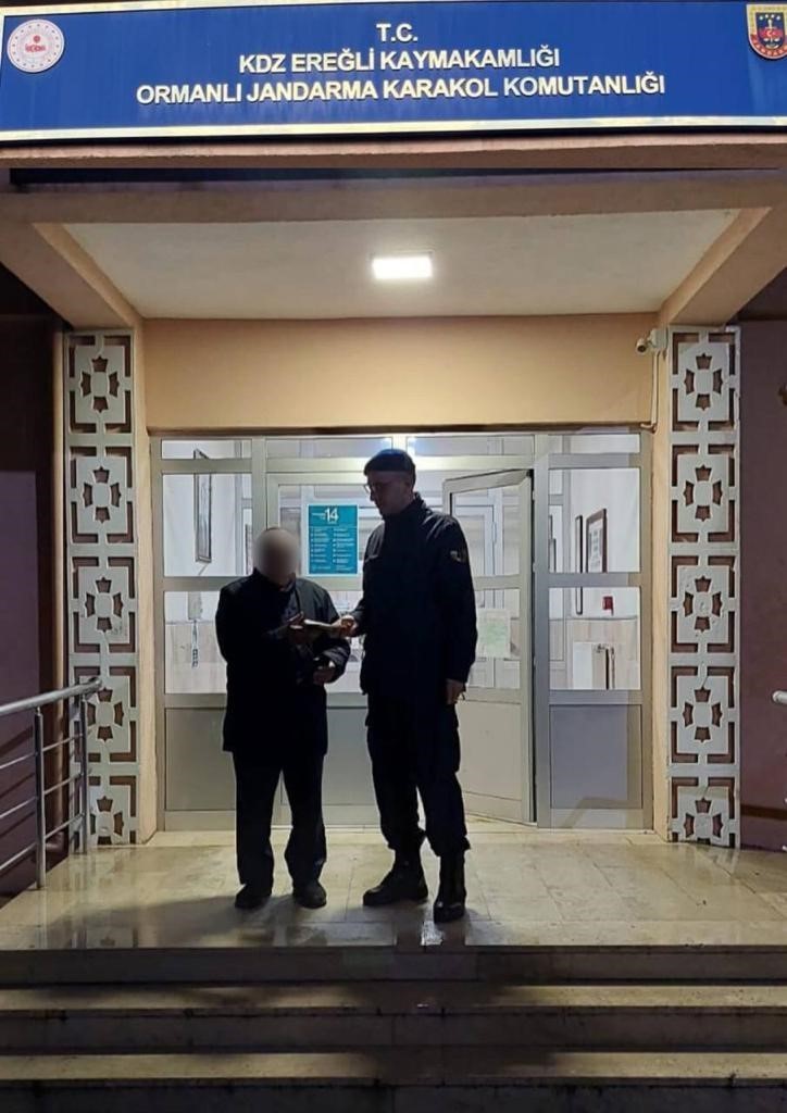 Hırsızlık zanlısı jandarma ekiplerince yakalandı
