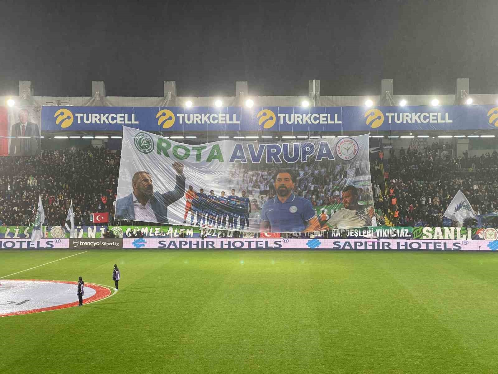 Çaykur Rizespor’da ‘Rota Avrupa’