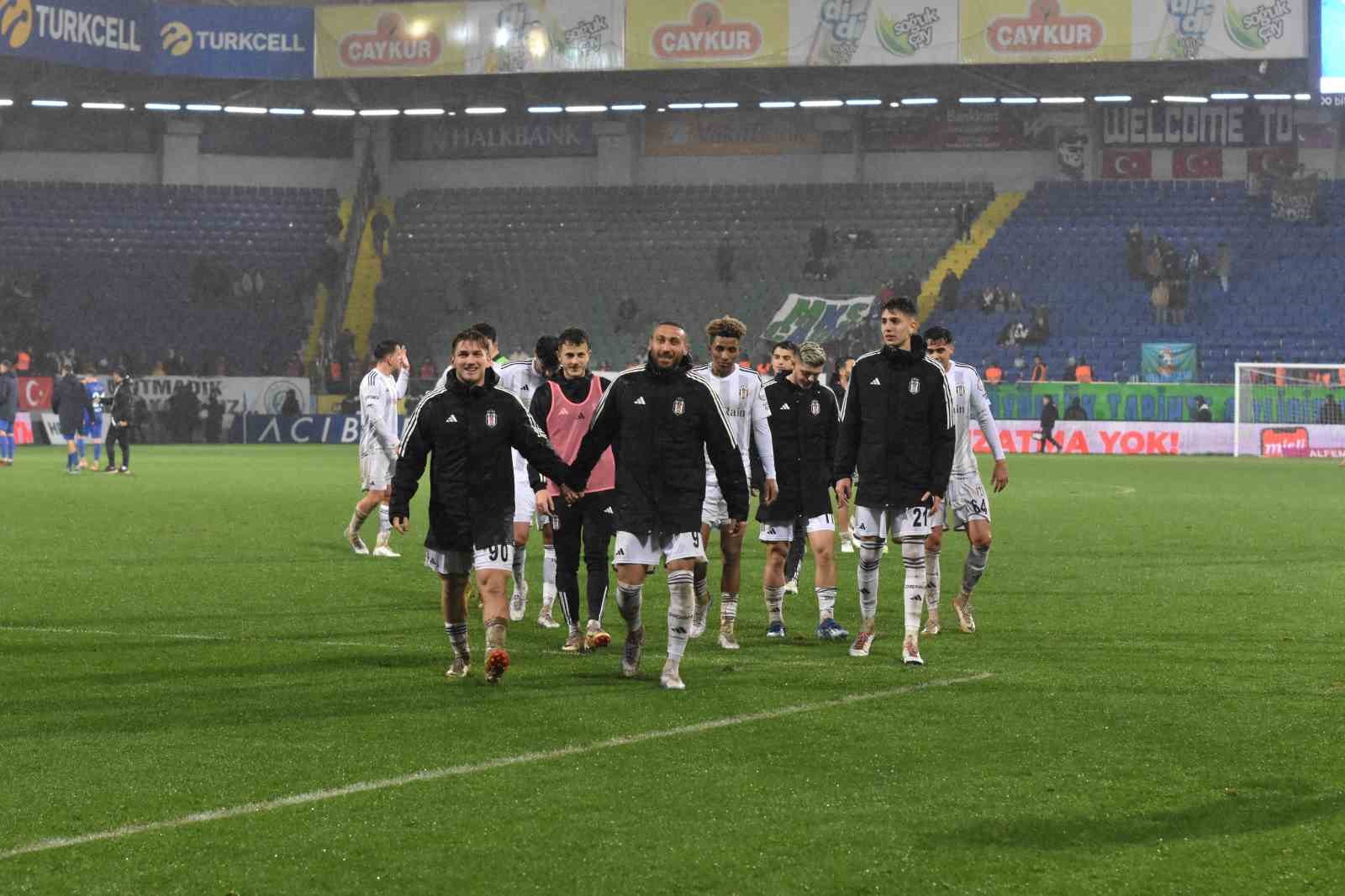 Trendyol Süper Lig: Çaykur Rizespor: 0 - Beşiktaş: 4 (Maç sonucu)
