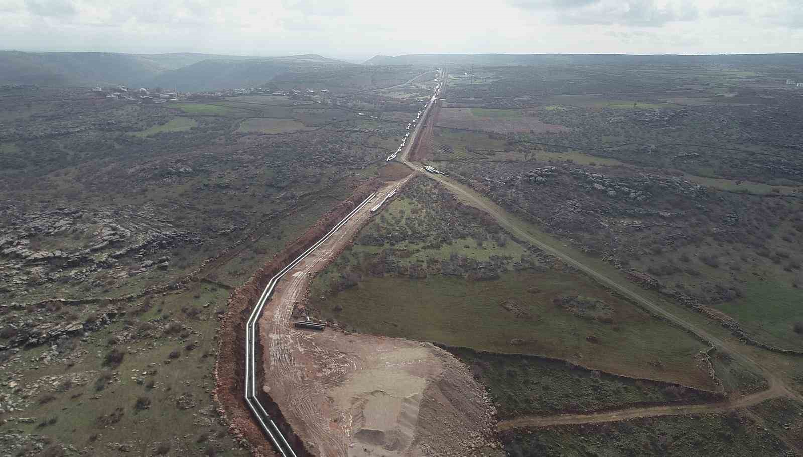 Diyarbakır’a 32 kilometrelik içme suyu hattı