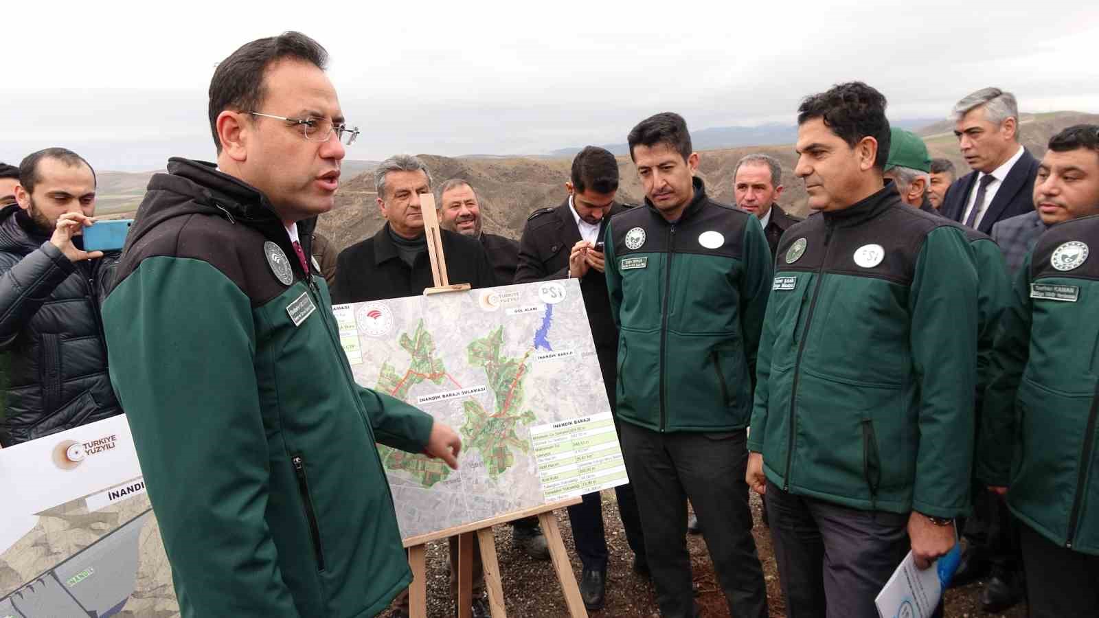 Yozgat’ta İnandık Barajı’nda sona gelindi
