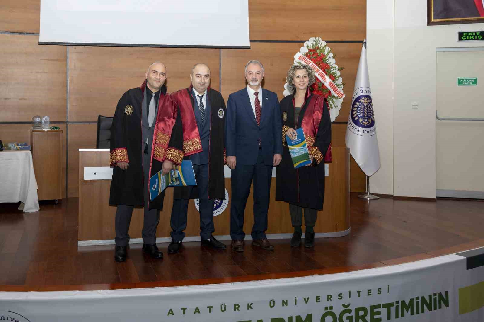 Atatürk Üniversitesi ev sahipliğinde tarım öğretiminin 178. yıl dönümü kutlandı
