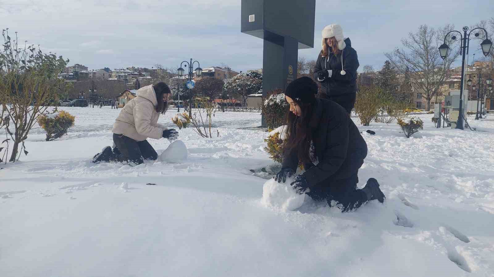 Tekirdağ’da kar tatili uzatıldı 