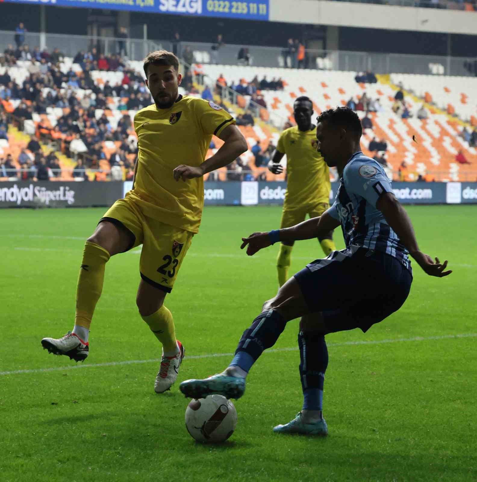 Trendyol Süper Lig: Y. Adana Demirspor: 2 - İstanbulspor: 2 (Maç sonucu)
