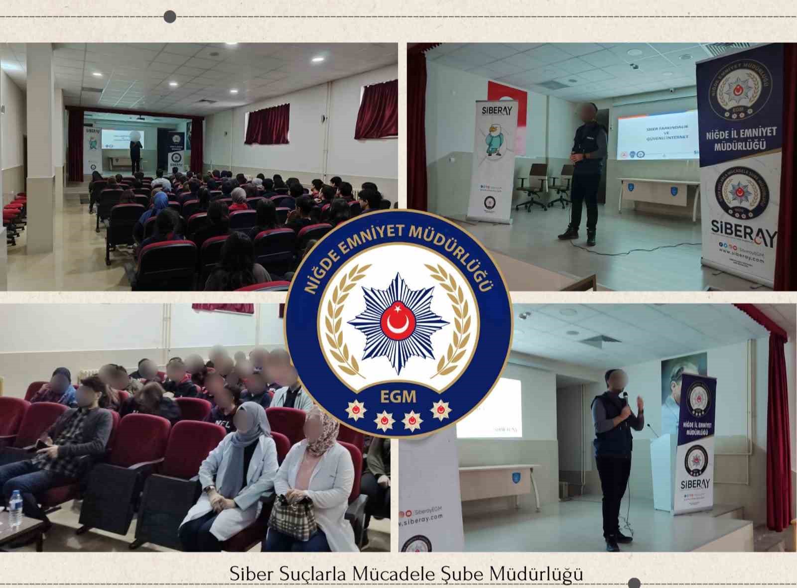 Niğde’de Gençlere ‘SİBERAY Eğitimi’ Verildi