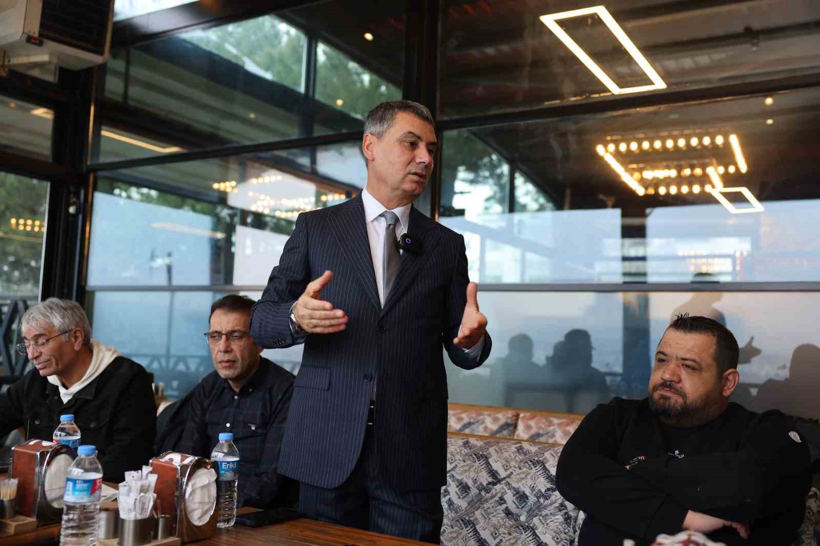 Gölbaşı Belediye Başkanı Şimşek gazetecilerle bir araya geldi
