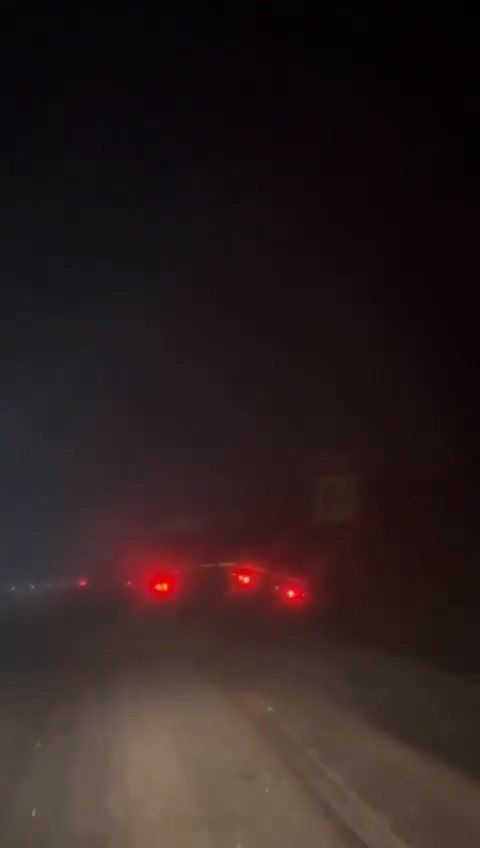 İnegöl’de faciadan dönüldü o anlar kamerada