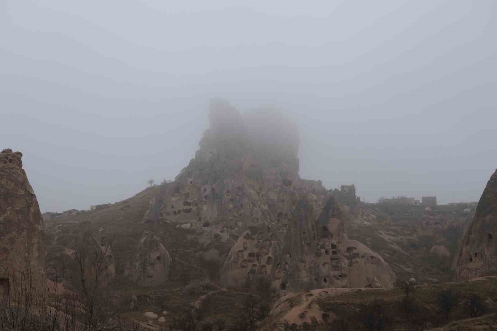 Sisin etkili olduğu Kapadokya dron ile g&ouml;r&uuml;nt&uuml;lendi
