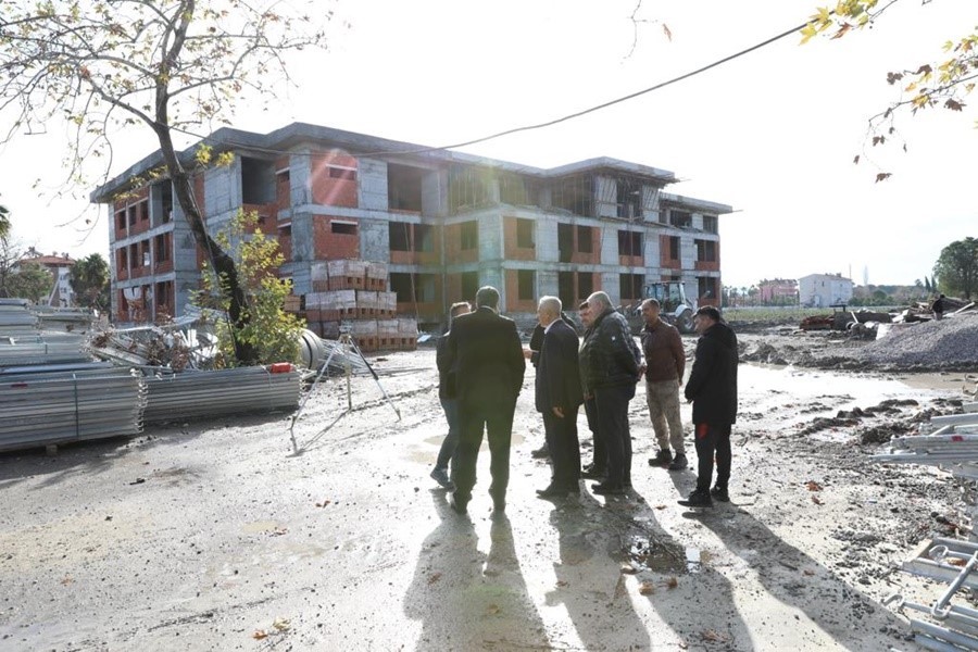 Dalaman’da yeni hükümet konağı inşaatı tüm hızıyla devam ediyor